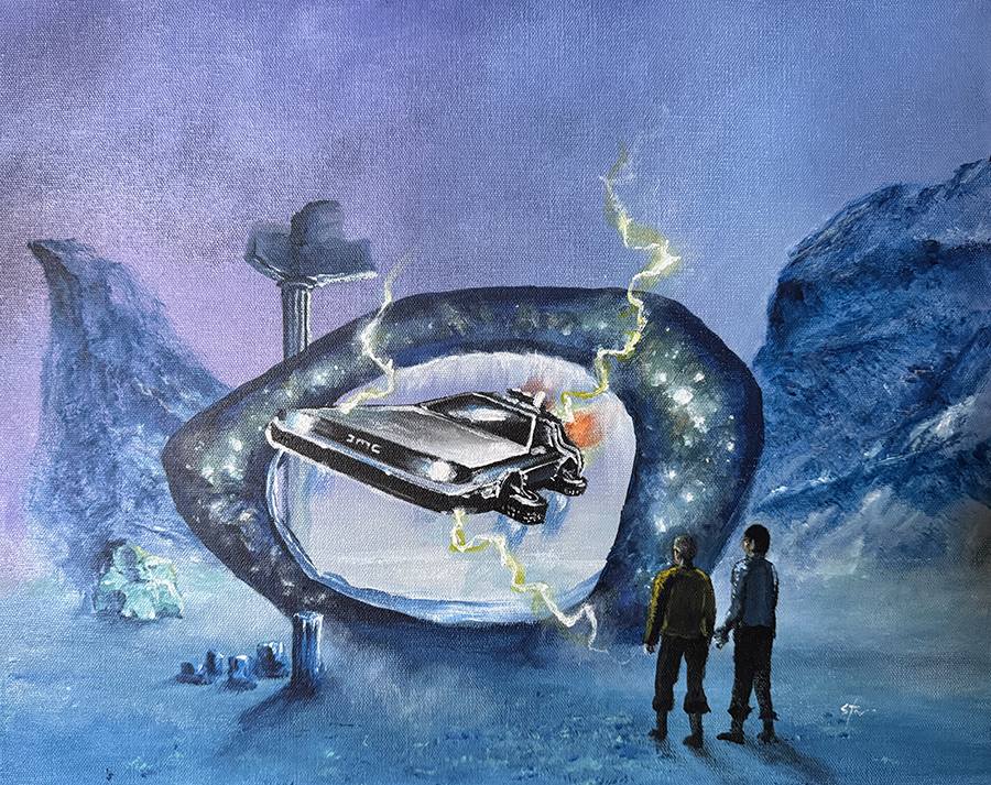 Star Wars, Darth Vader, Luke Skywalker, Frank Herbert, Paul Atredies, Lynda Carter, Wonder Woman, nebula, stars, rutger hauer, roy batty, bladerunner, acrylics, painting, art, artwork, ocean, beach, landscape, landscapes