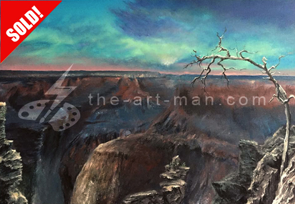 acrylics, painting, art, artwork, ocean, beach, landscape, landscapes, grand, canyon